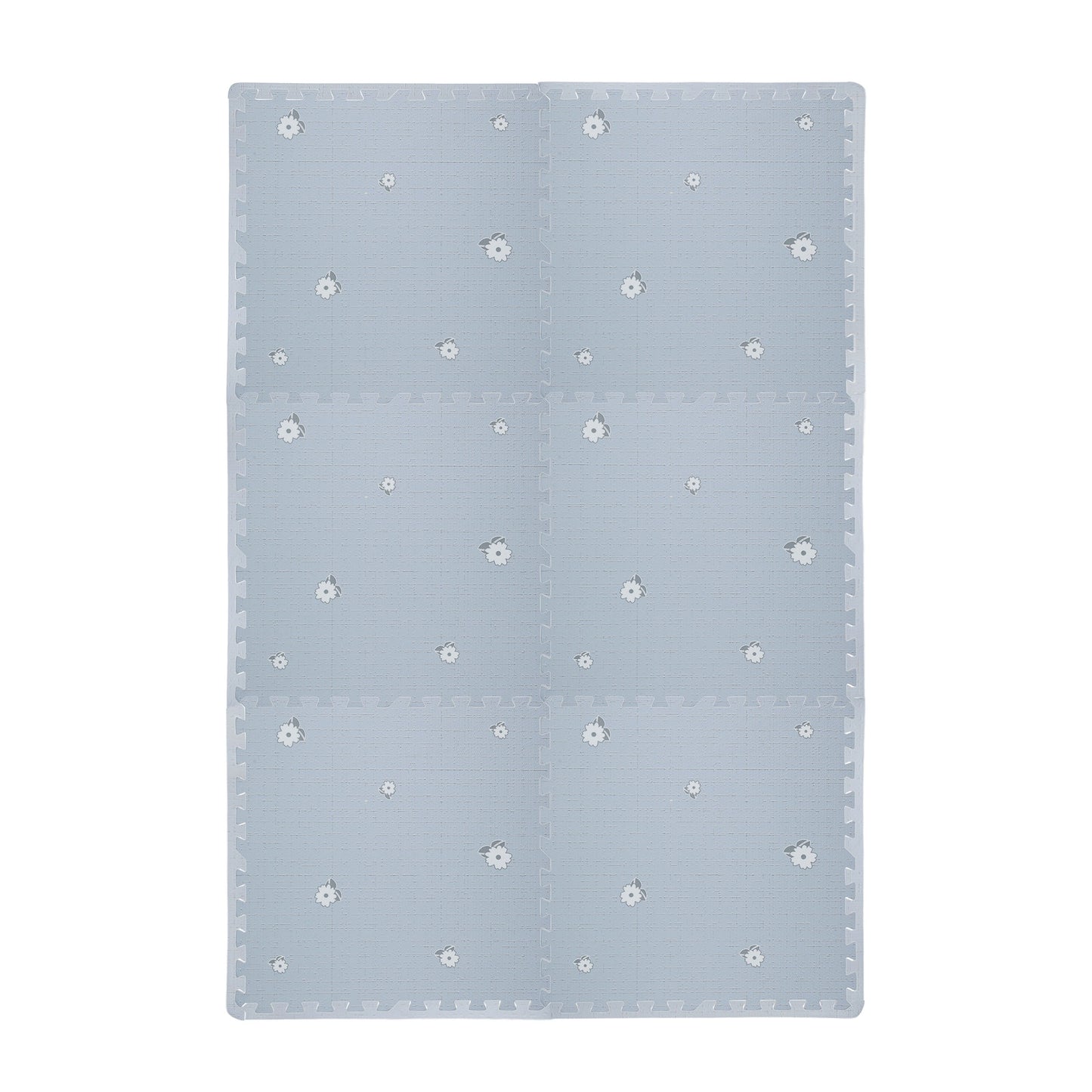 Ditsy Flowers Set in Slate Playmat - Bloom